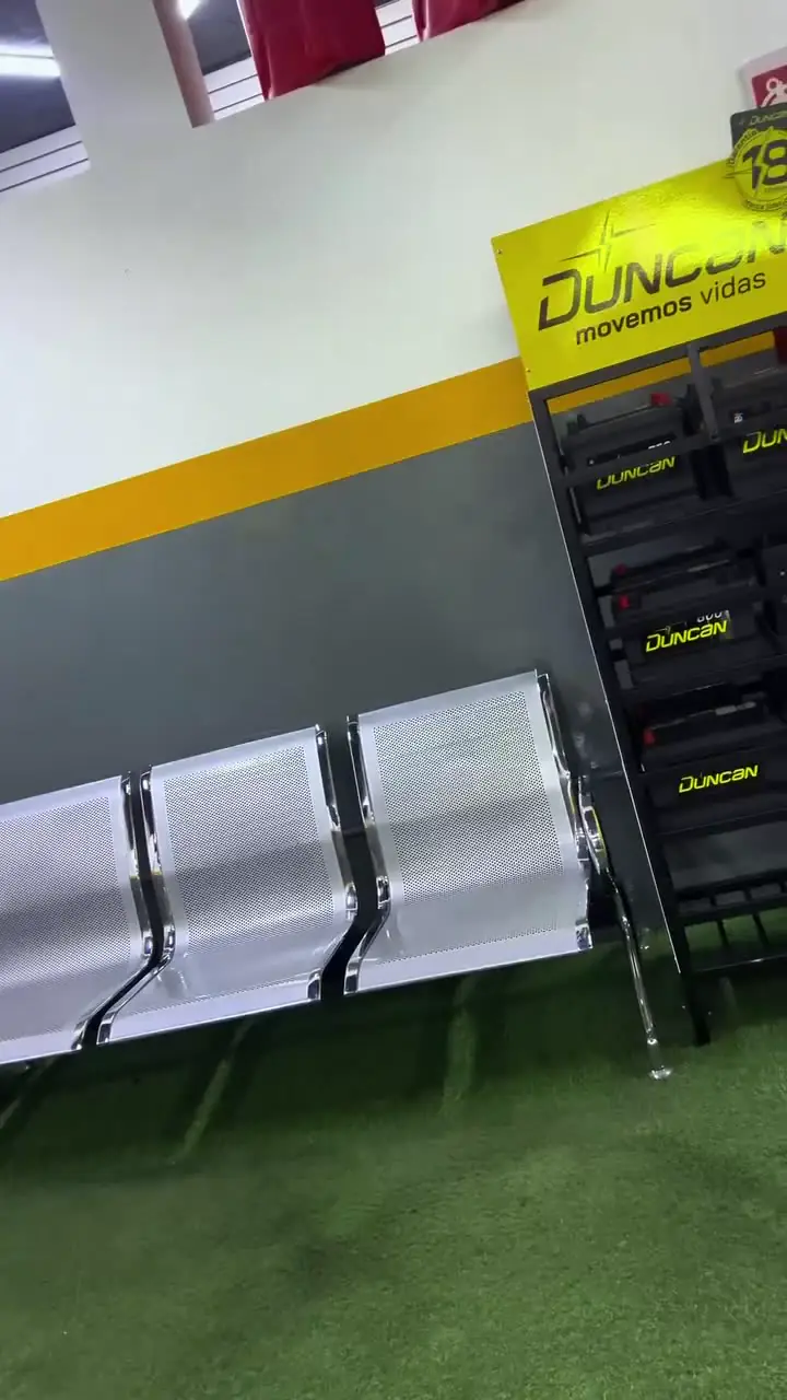 Sala de espera con aire acondicionado